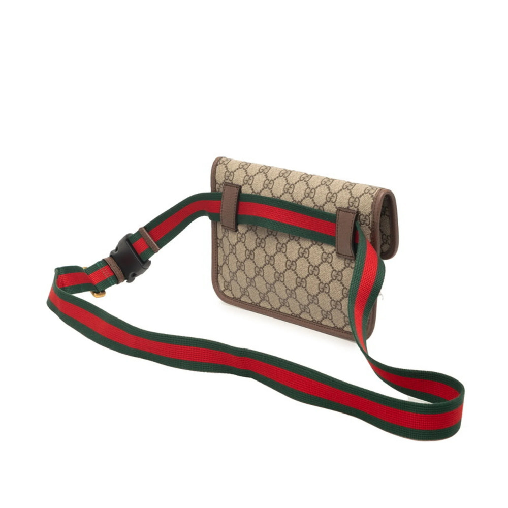 GUCCI Vintage Brown Leather Fanny Pack - Picture 2 of 6